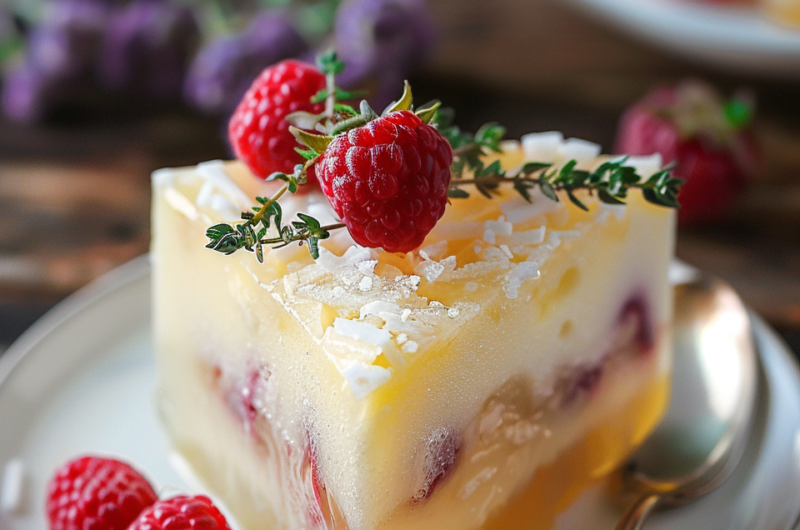 Lemon Raspberry Cake