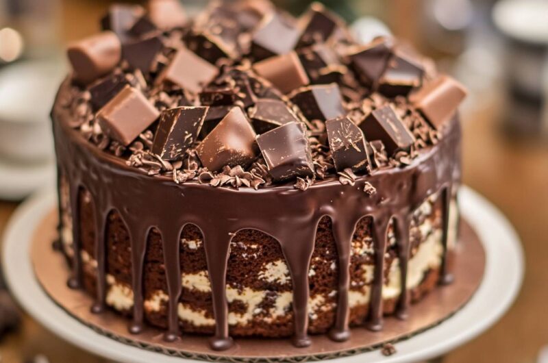 Epic Chocolate Overload Explosion Cake