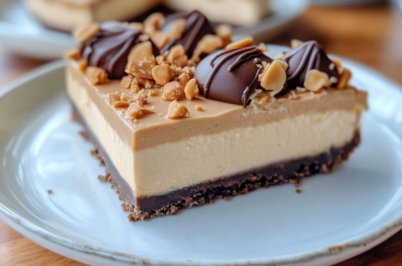 No-Bake Peanut Butter Cheesecake