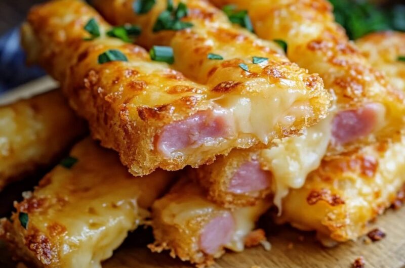 Ham and Cheese Sticks