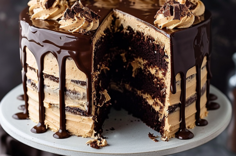 Chocolate Peanut Butter Cake