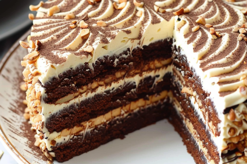 Hungarian Hazelnut and Chocolate Layer Cake (Esterhazy Torte)