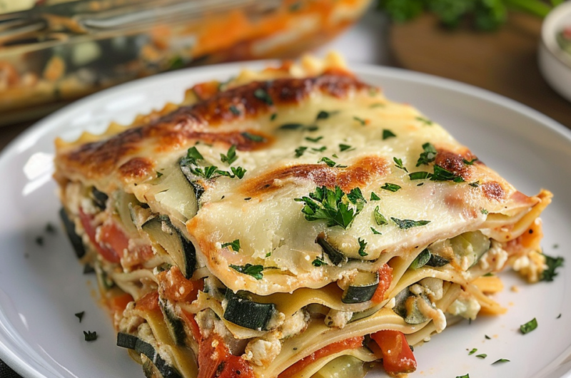 Garden Vegetable Lasagna - A Veggie-Packed Delight!