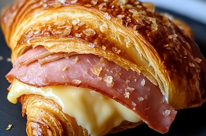 Ham and Cheese Croissants