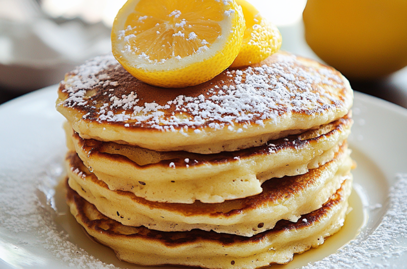 Lemon Ricotta Pancakes