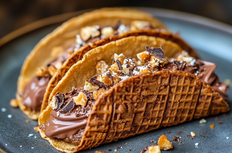 Stroopwafel Choco Tacos